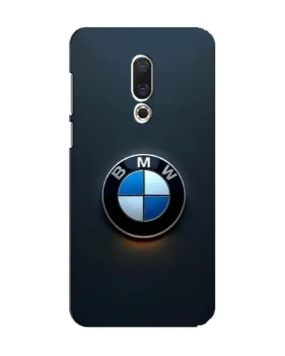Чехол для Meizu 15 с картинкой «Логотип BMW — минимализм»