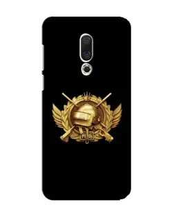 Чохол для Meizu 15 з картинкою «PUBG — помаранчевий градієнт»