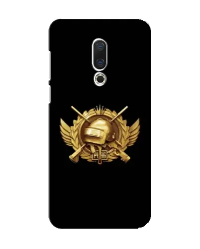 Чохол для Meizu 15 з картинкою «PUBG — помаранчевий градієнт»