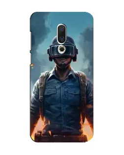 Чохол для Meizu 15 з картинкою «PUBG — реалістичний герой»