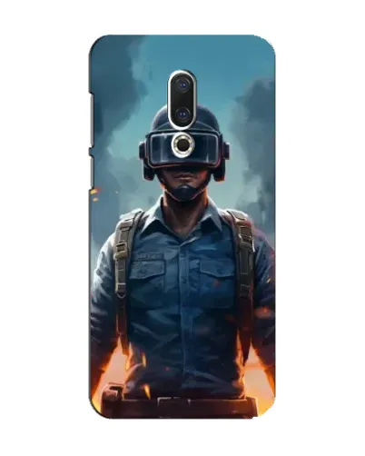 Чохол для Meizu 15 з картинкою «PUBG — реалістичний герой»