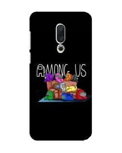 Чохол для Meizu 15 з картинкою «Логотип Among Us»