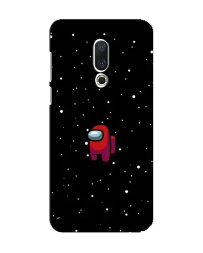 Чохол для Meizu 15 з картинкою «Червоний Among Us»