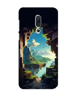 Чохол для Meizu 15 з картинкою «Вид з печери»