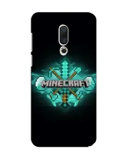Чохол для Meizu 15 з картинкою «Minecraft Diamond лого»