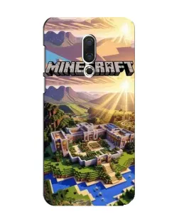 Чохол для Meizu 15 з картинкою «Minecraft панорама»