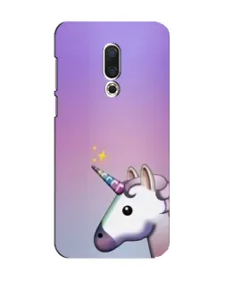 Чехол для Meizu 15 с картинкой «Единорог градиент»