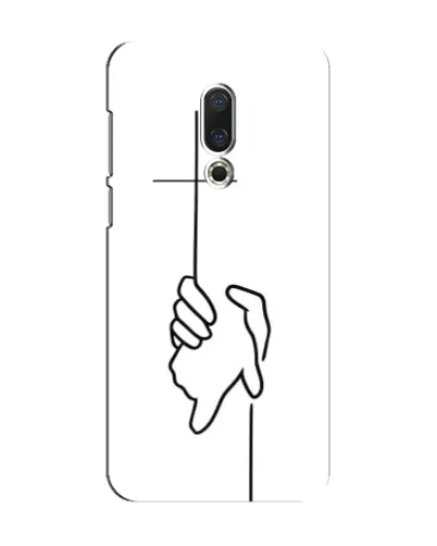 Чехол для Meizu 15 с картинкой «Рука держит»