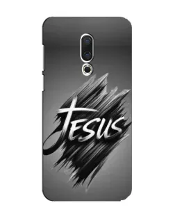 Чехол для Meizu 15 с картинкой «Надпись Jesus Graffiti»