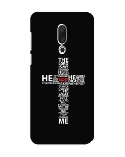 Чохол для Meizu 15 з картинкою «Текстовий хрест» Чохол для Meizu 15 з картинкою «Текстовий хрест»
