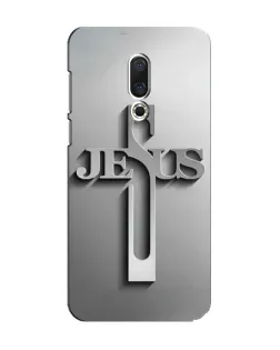 Чохол для Meizu 15 з картинкою «Металевий хрест Jesus» Чохол для Meizu 15 з картинкою «Металевий хрест Jesus»