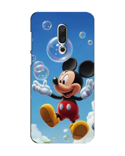 Чехол для Meizu 15 с картинкой «Mickey и мыльные пузыри»