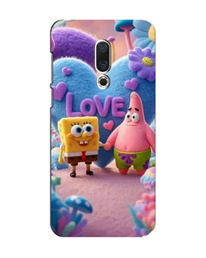 Чохол для Meizu 15 з картинкою «Губка Боб Патрік»