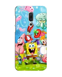 Чохол для Meizu 15 з картинкою «Губка Боб та друзі»
