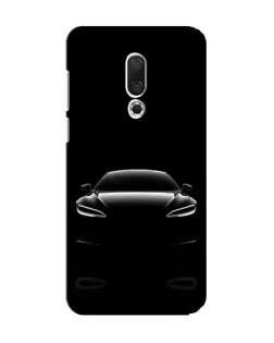 Чохол для Meizu 15 з картинкою «Силует Tesla Night»