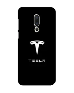 Чехол для Meizu 15 с картинкой «Tesla White Logo»