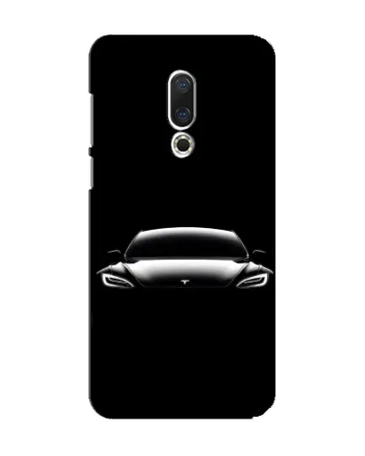 Чехол для Meizu 15 с картинкой «Фары Tesla Night» Чехол для Meizu 15 с картинкой «Фары Tesla Night»
