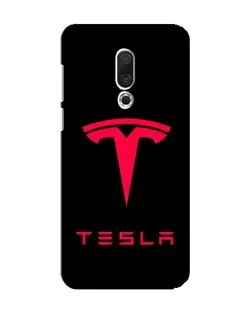 Чехол для Meizu 15 с картинкой «Tesla Red Logo»