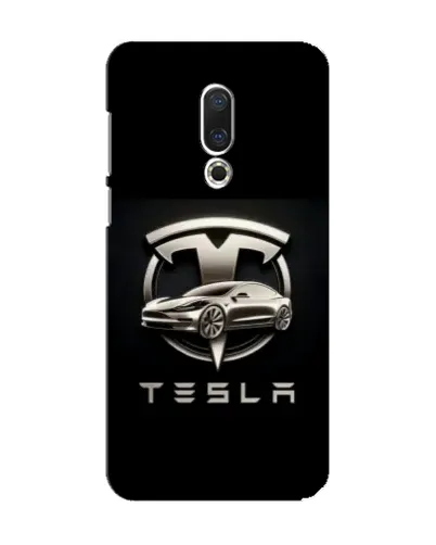 Чехол для Meizu 15 с картинкой «Tesla — серебристое авто» Чехол для Meizu 15 с картинкой «Tesla — серебристое авто»