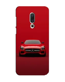 Чехол для Meizu 15 с картинкой «Красный Mercedes AMG»