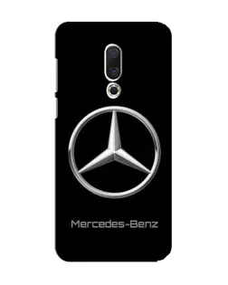 Чехол для Meizu 15 с картинкой «Mercedes Silver Logo»