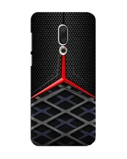 Чехол для Meizu 15 с картинкой «Mercedes Carbon Grid»
