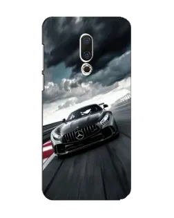 Чехол для Meizu 15 с картинкой «Гоночный Mercedes AMG»