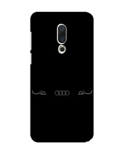 Чехол для Meizu 15 с картинкой «Audi — световой подпись»