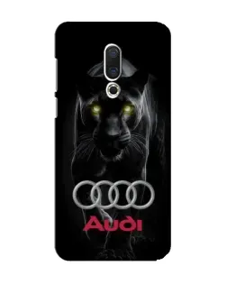 Чехол для Meizu 15 с картинкой «Пантера и Audi»