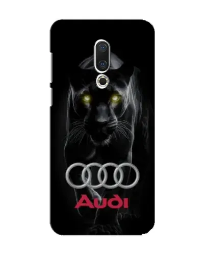 Чехол для Meizu 15 с картинкой «Пантера и Audi»