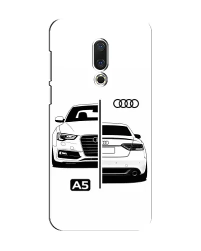 Чехол для Meizu 15 с картинкой «Audi — контрастный дизайн»
