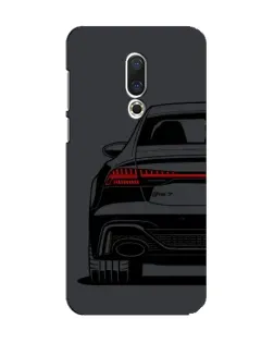 Чехол для Meizu 15 с картинкой «Задняя часть Audi — арт»