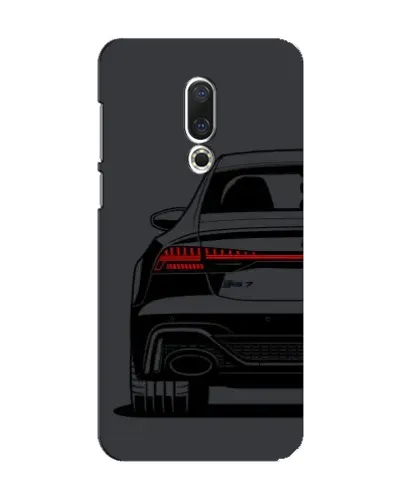 Чехол для Meizu 15 с картинкой «Задняя часть Audi — арт»