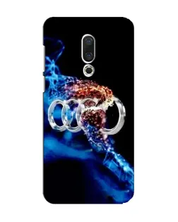 Чехол для Meizu 15 с картинкой «Энергия лого Audi»