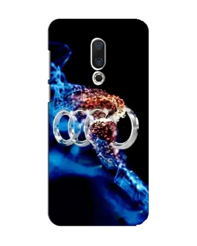 Чехол для Meizu 15 с картинкой «Энергия лого Audi»