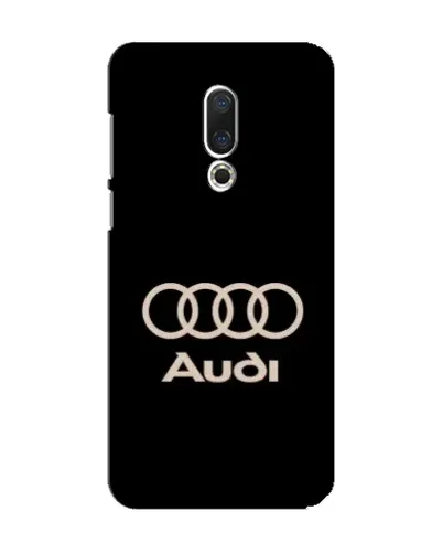 Чехол для Meizu 15 с картинкой «Audi — золотой логотип»
