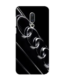 Чехол для Meizu 15 с картинкой «Audi — абстрактные кольца»