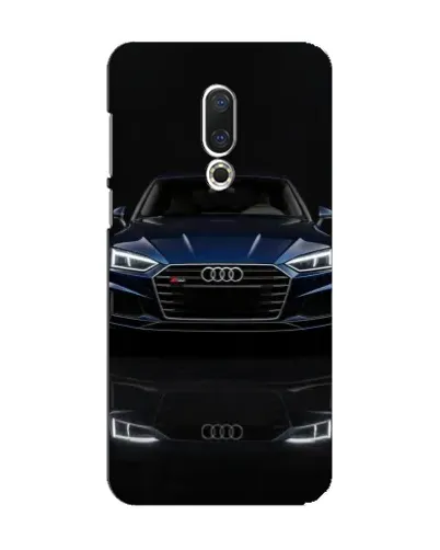 Чехол для Meizu 15 с картинкой «Audi — ночное отражение»