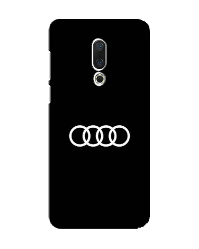 Чехол для Meizu 15 с картинкой «Audi White Logo»