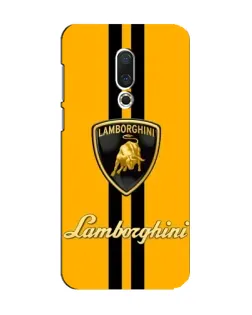 Чохол для Meizu 15 з картинкою «Lamborghini Stripe жовтий»