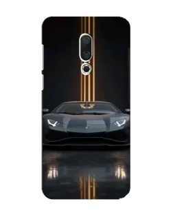 Чохол для Meizu 15 з картинкою «Lamborghini золоті лінії»