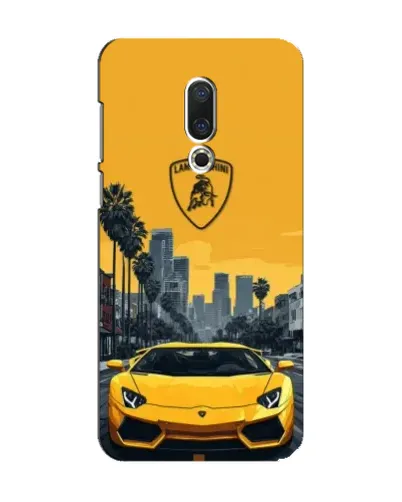 Чохол для Meizu 15 з картинкою «Жовтий Lamborghini місто» Чохол для Meizu 15 з картинкою «Жовтий Lamborghini місто»