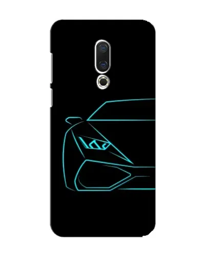 Чохол для Meizu 15 з картинкою «Блакитний силует Lamborghini» Чохол для Meizu 15 з картинкою «Блакитний силует Lamborghini»