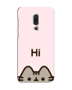 Чохол для Meizu 15 з картинкою «Пушин каже Hi»