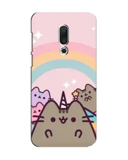 Чохол для Meizu 15 з картинкою «Єдиноріг Pusheen»