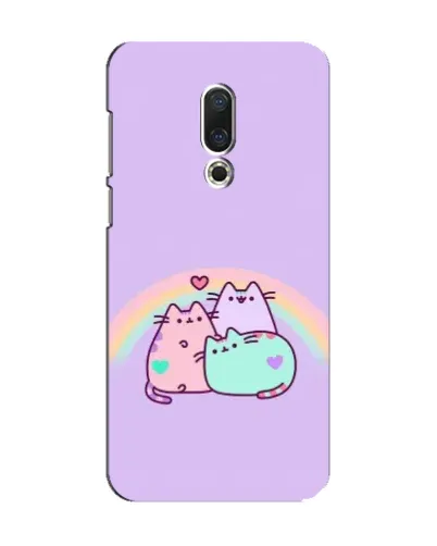 Чохол для Meizu 15 з картинкою «Веселкові Пушини» Чохол для Meizu 15 з картинкою «Веселкові Пушини»
