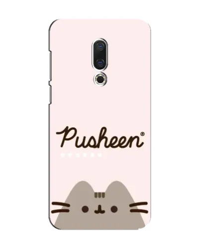 Чохол для Meizu 15 з картинкою «Pusheen логотип» Чохол для Meizu 15 з картинкою «Pusheen логотип»