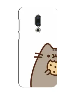 Чохол для Meizu 15 з картинкою «Пушин з печивом»