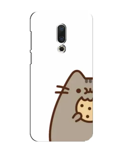Чохол для Meizu 15 з картинкою «Пушин з печивом» Чохол для Meizu 15 з картинкою «Пушин з печивом»