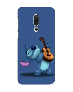 Чехол для Meizu 15 с картинкой «Стич с укулеле» Чехол для Meizu 15 с картинкой «Стич с укулеле»